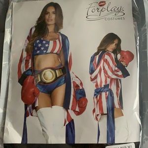 Women’s American Boxing Costume